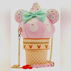 Stitch Shoppe Disney Soft Serve Ice Cream Crossbody Bag